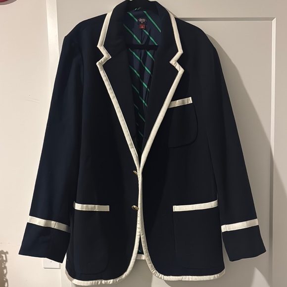 Rowing Blazers Black and White Blazer Jacket Size XL - Picture 6 of 6